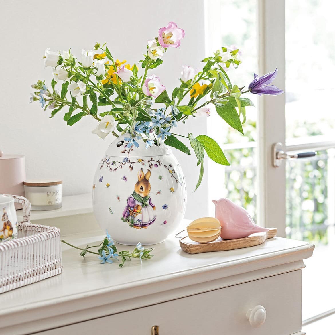 Vaso a forma di Uovo Villeroy & Boch Spring Fantasy Angiolella Versaci