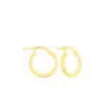 Orecchini a cerchio in oro giallo Stroili 1401083