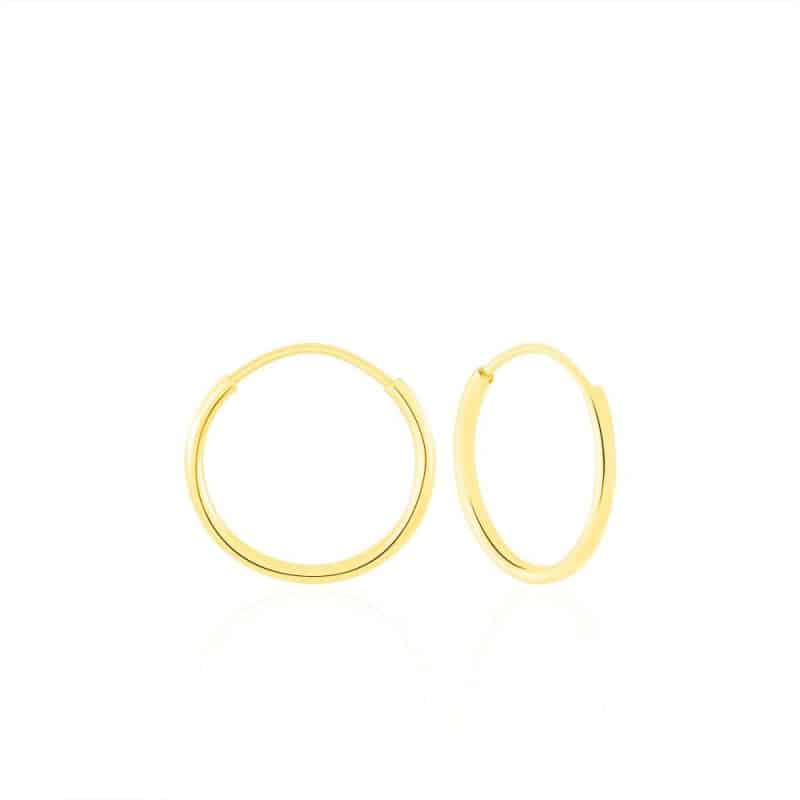 Orecchini a cerchio in oro giallo Stroili 1401009