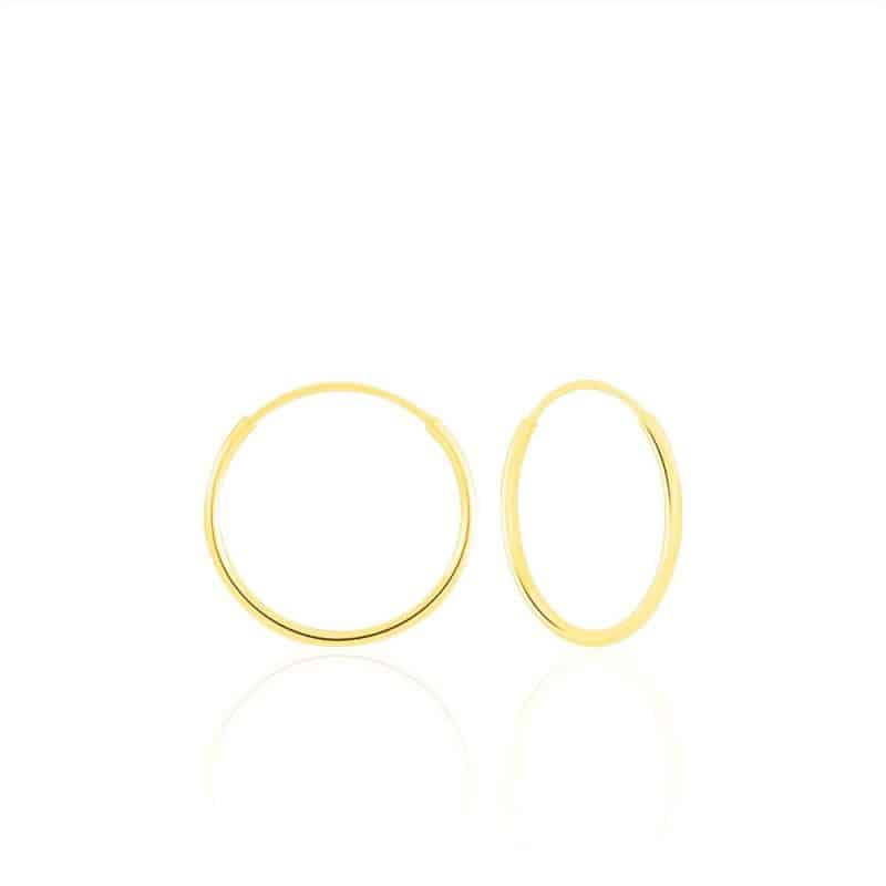 Orecchini a cerchio in oro giallo Stroili 1401006