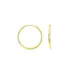Orecchini a cerchio in oro giallo Stroili 1401006
