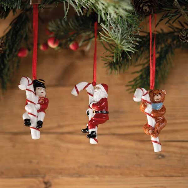 Ornaments Santa, Teddy, rocking horse 3pcs. Nostalgic Ornaments Villeroy & Boch 1483316690
