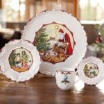 Piatto pasticceria grande Toy's Fantasy Santa brings gifts Villeroy & Boch 1483322241