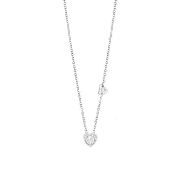 Collana con cuore in diamanti Collezione Forma Salvini 20091590
