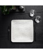 Manufacture Rock Blanc piatto da portata/piatto da gourmet quadrato, Villeroy & Boch 1042402680