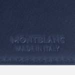 Portafoglio Meisterstuck 6 scomparti blu Montblanc 131692