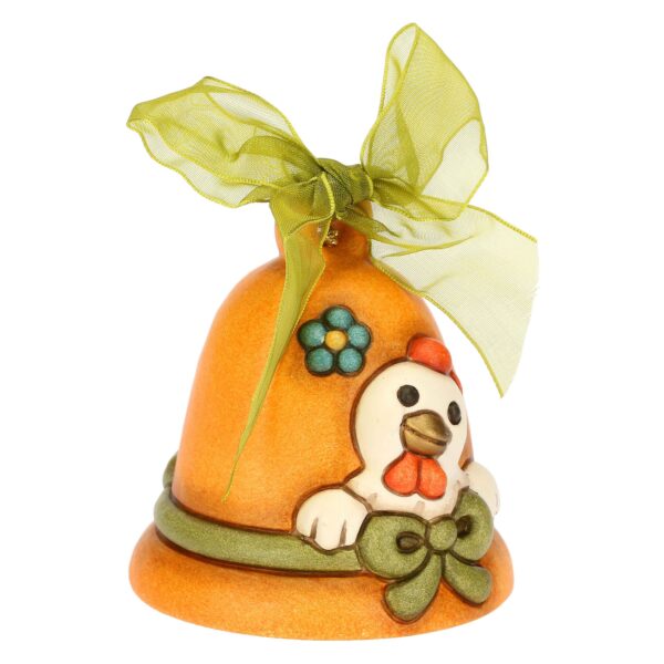 Campanella arancione Limited Edition in ceramica Sorprese di Pasqua Thun S3376H82