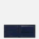 Portafoglio blu con portamonete Meisterstuck Montblanc 131934