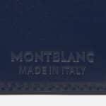 Portafoglio blu con portamonete Meisterstuck Montblanc 131934