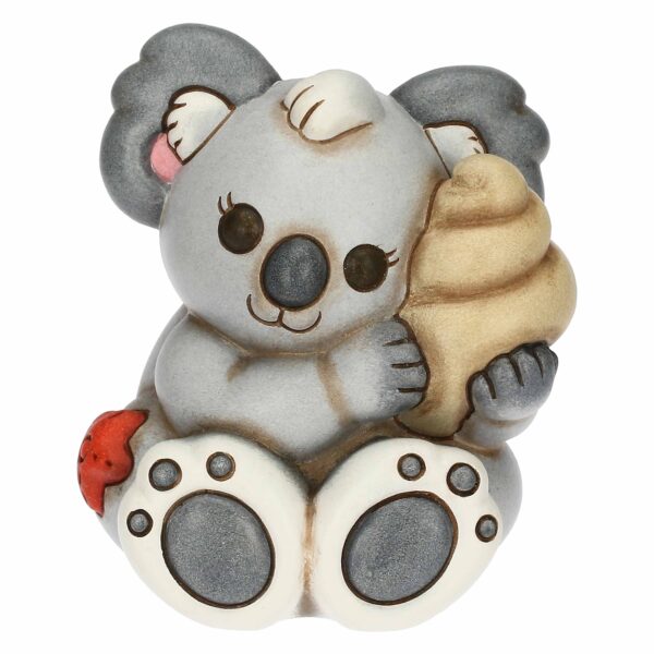 Koala Sydney con conchiglia in ceramica, piccolo Thun F3383H90