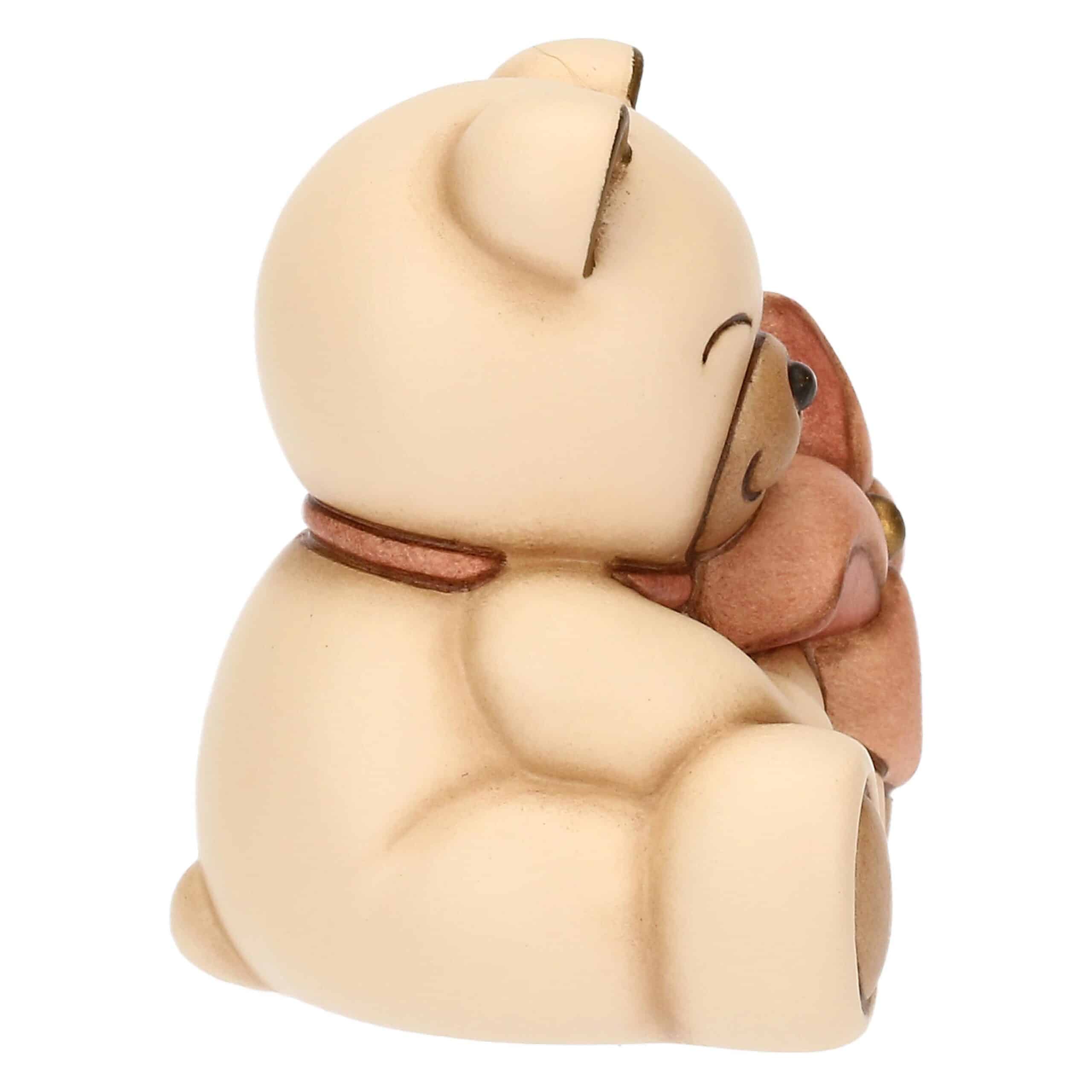 Teddy in ceramica con girandola rosa Thun T10066270H93B